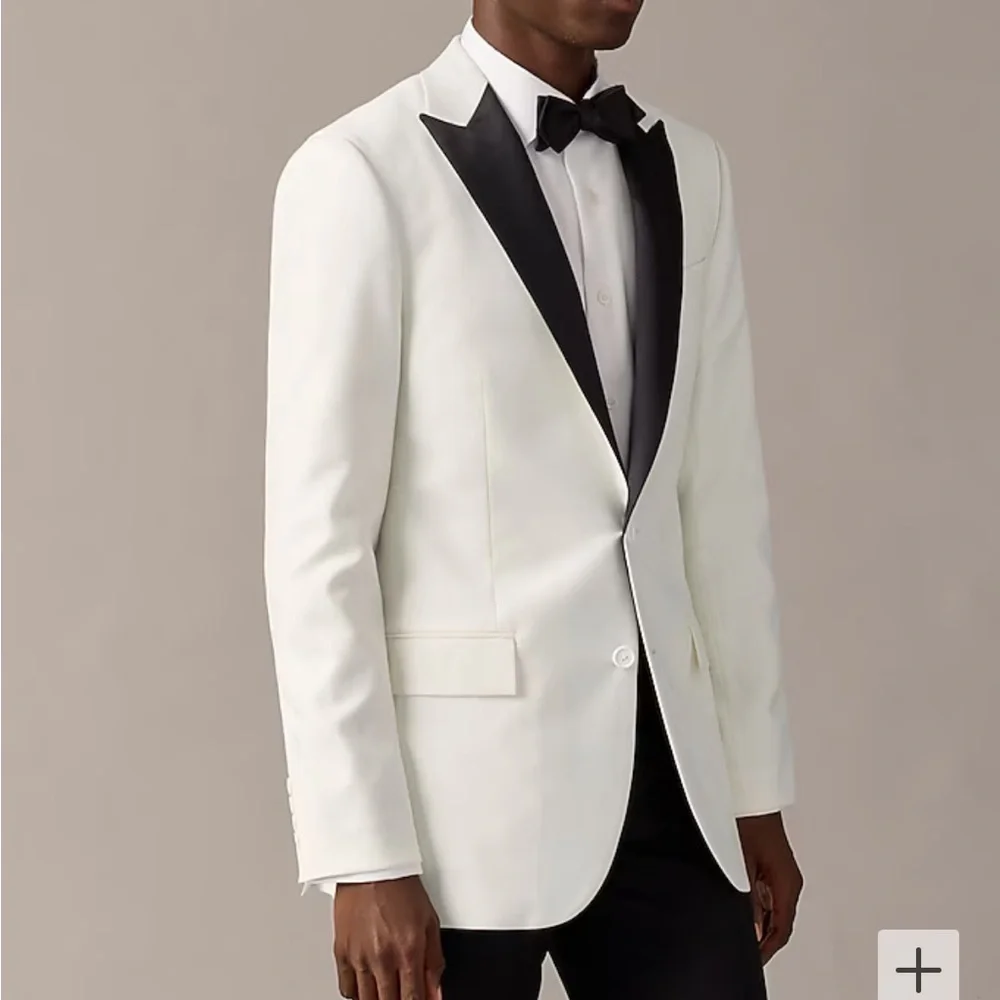 J crew antique linen Ludlow dinner jacket in Italian wool